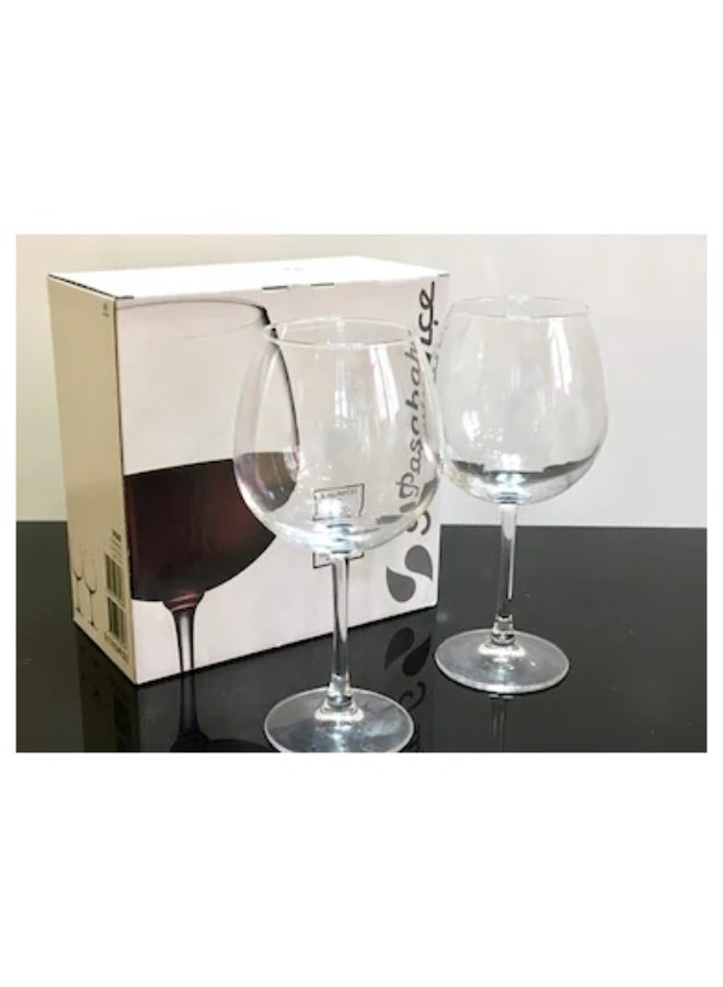 Paşabahçe كأس النبيذ الكبير من باساباخه إينوتيكا 780 مل - مجموعة من 2 قطعة - Image 2