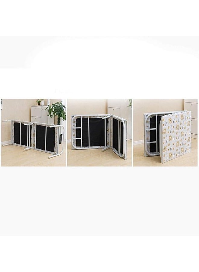 keke Portable Foldaway household Simple Bed companion 120Cm - Image 4