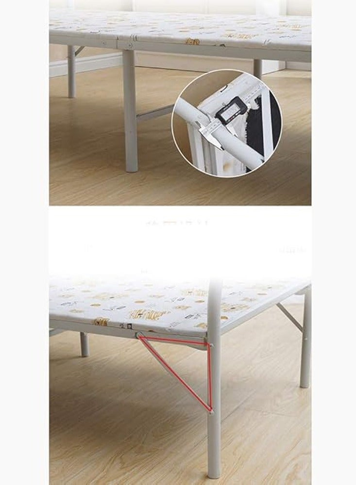 keke Portable Foldaway household Simple Bed companion 120Cm - Image 5