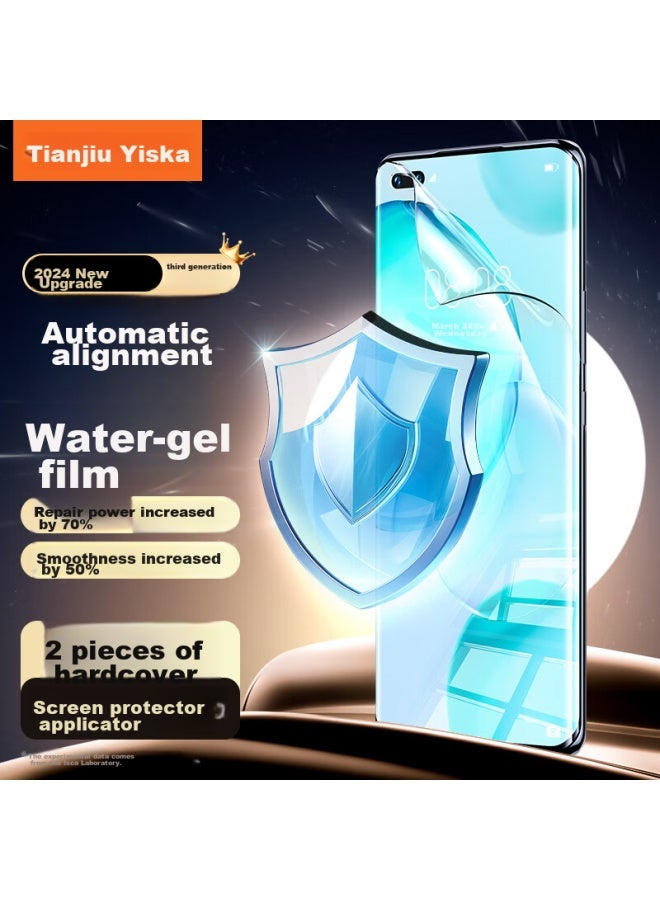 Yisika Screen Protector For Honor 50 Pro/v40/huawei Nova 8 Pro/9 Pro, Hydrogel Soft Film, Hd Clear, Non-tempered, Anti-scratch, Fingerprint-resistant Jm135