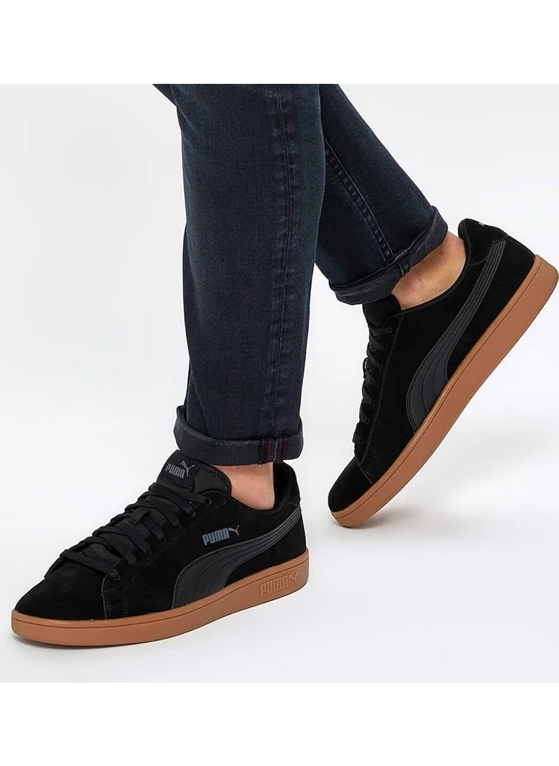 بوما Smash V2 Black Men's Sneaker Shoes