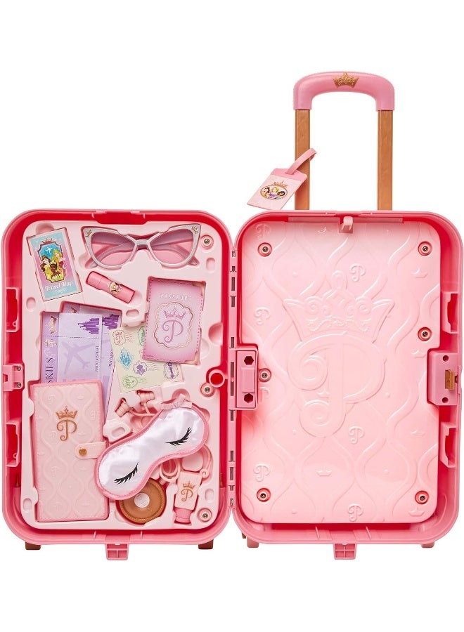 Disney Princess Style Suitcase Travel Set | Realistic Design | Travel Accessories | Pretend Play | Role Play | Gift for Girls - Image 2