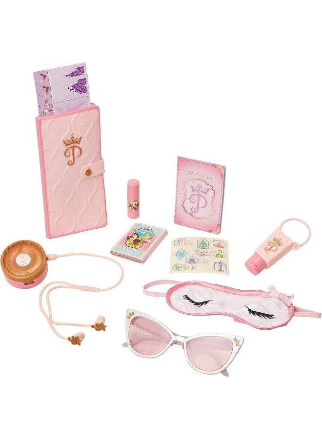 Disney Princess Style Suitcase Travel Set | Realistic Design | Travel Accessories | Pretend Play | Role Play | Gift for Girls - Image 3