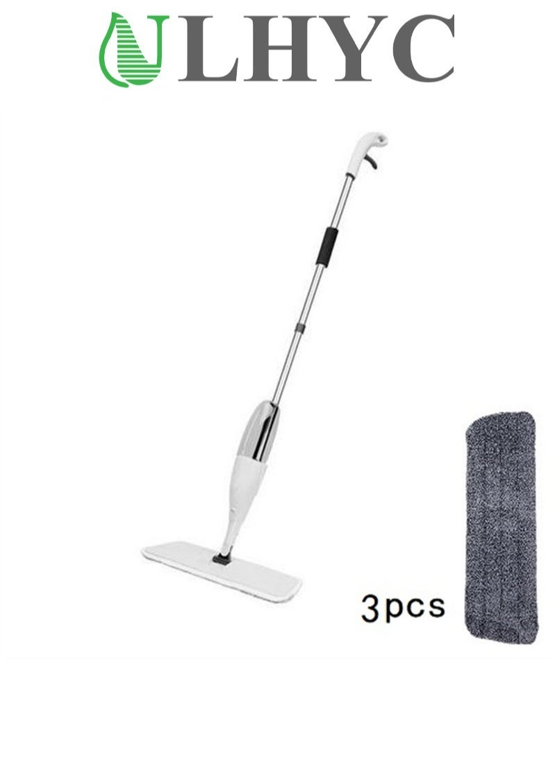 ULHYC - Premium Water Spray Mop With Sprayer 360 Degree Rotating Handheld Washable Mop Home Floor Cleaning Tools - Image 1