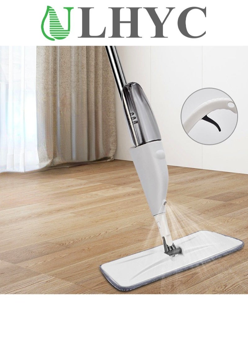 ULHYC - Premium Water Spray Mop With Sprayer 360 Degree Rotating Handheld Washable Mop Home Floor Cleaning Tools - Image 1