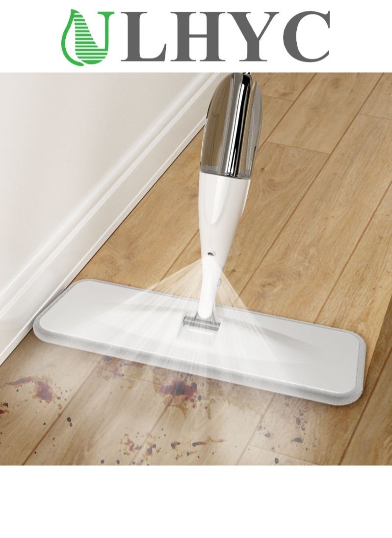 ULHYC - Premium Water Spray Mop With Sprayer 360 Degree Rotating Handheld Washable Mop Home Floor Cleaning Tools - Image 1