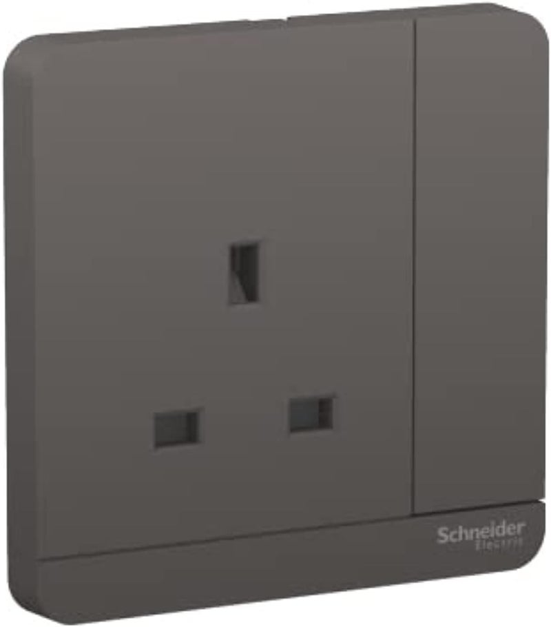 Schneider Electric Schneider Electric AvatarOn 1 Gang Socket with Neon - Image 1
