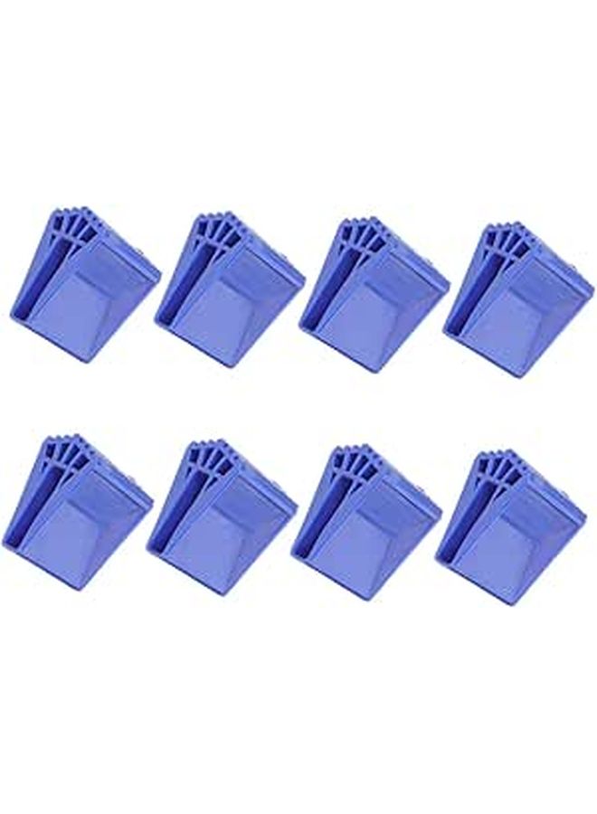 8pcs Rubber Ladder Feet Covers Non Skid Heavy Duty Pads for Home Work Use - Image 1