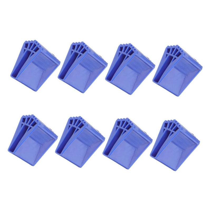 8pcs Rubber Ladder Feet Covers Non Skid Heavy Duty Pads for Home Work Use - Image 2