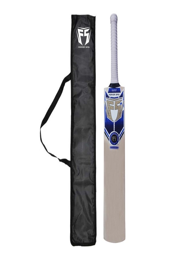 Fervor Spel FS Ghost 2.0 English Willow Cricket Bat Grade 2 | Pre Knocked Leather Ball Bat with Massive Edges, Large Sweet Spot for Superb Stroke & Professional for Tournament and Practice Matches (LH) - Image 5