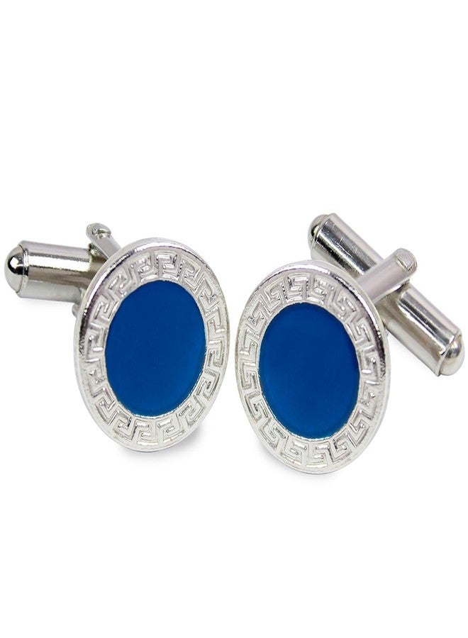 Kavove The Backyard Blue Cufflink - Image 1