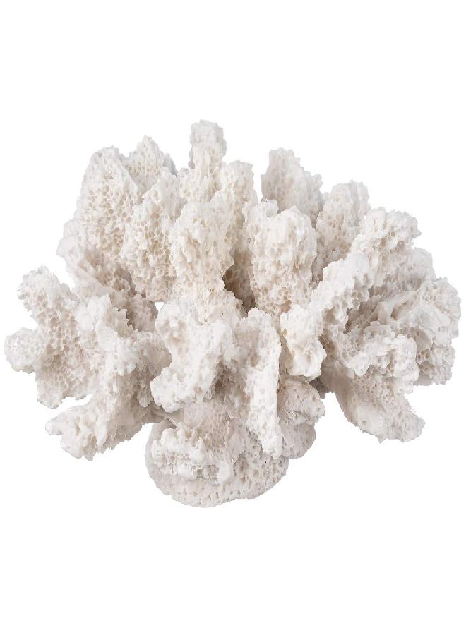 Nautical Crush Trading Decorative Sea Coral - 4in x 3.5in x 2.5in - Small White Coral for Beachy Decor - Perfect for Aquariums - Fish Tanks - Image 1
