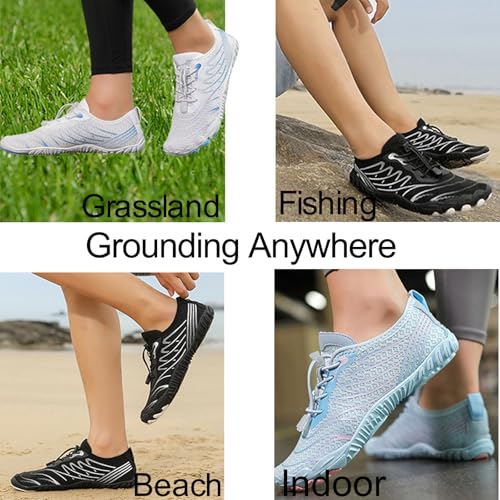 AddBili Grounding Shoes with Copper Buttons Grounding Sock and Insoles Effective Soft and Comfortable W39 - Image 3
