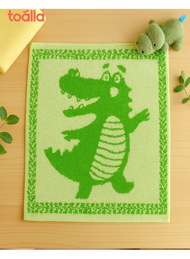 toãlla Face Towel Green Cotton 30*30 - Image 2