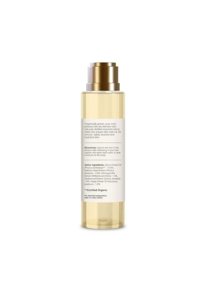 Forest Essentials - After Bath Oil Nargis ; Ayurvedic Moisturizing & Nourishing Shower Oil For Body ; Purifying Scented Bath Oil For Women & Men ; 130 Ml - Image 1