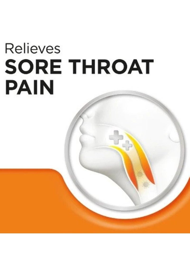 Strepsils - Relieves Sore Throat Warm Ginger - 16 Lozenges - Image 1