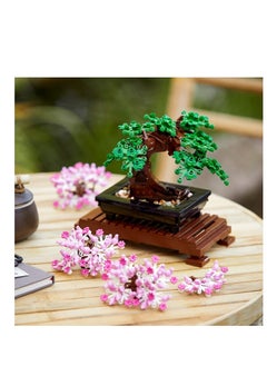 Bonsai Tree Building Sets, Featuring Cherry Blossom Flowers, DIY Plant Model for Adults, Creative Gift for Home Décor and Office Art, Botanical Collection Design Kit, Present for Kids and Adults - pzsku/Z0ED4ED8FC8C128B41529Z/45/_/1722014483/7cd70b80-8d7d-43c7-9d65-75cef4031eed