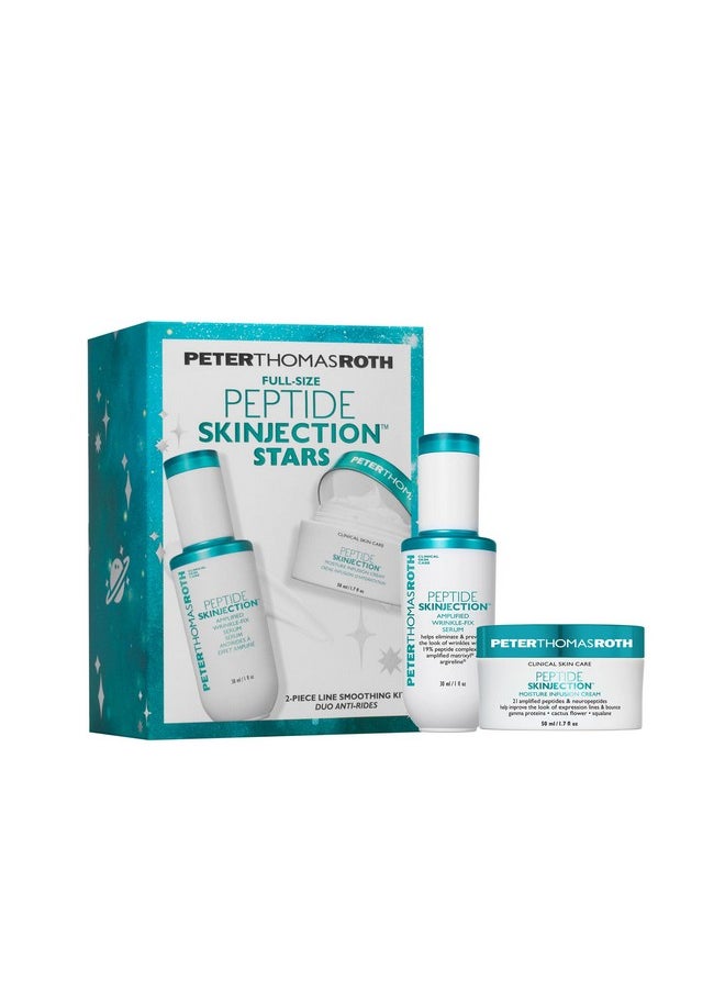PETER THOMAS ROTH - Peter Thomas Roth | Full-Size Peptide Skinjection Stars 2-Piece Line Smoothing Kit - Image 1