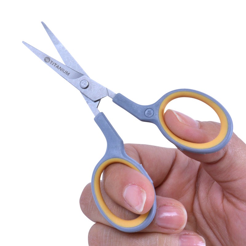 Westcott 4" Sewing Titanium-Bonded Embroidery Scissors, Curved (13865) - Image 4