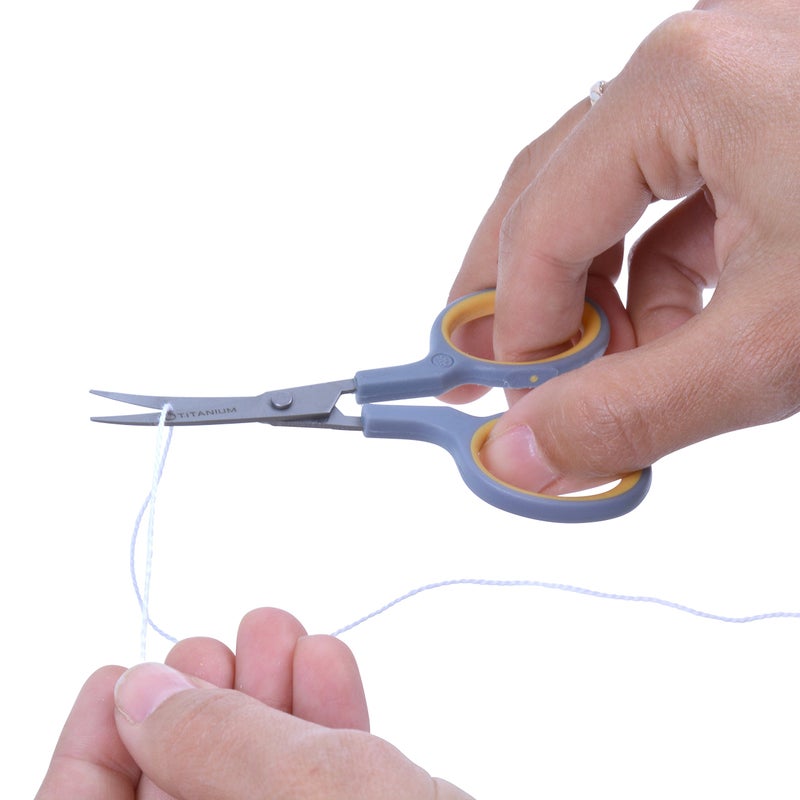 Westcott 4" Sewing Titanium-Bonded Embroidery Scissors, Curved (13865) - Image 5