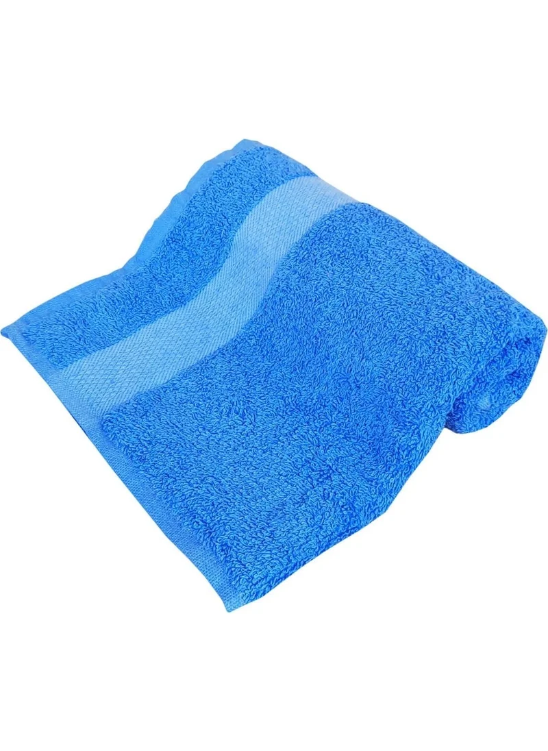 Dijital Ticaret Set of 4 Hand and Face Towels 100 Cotton 50X90 cm Simple | Towel Set