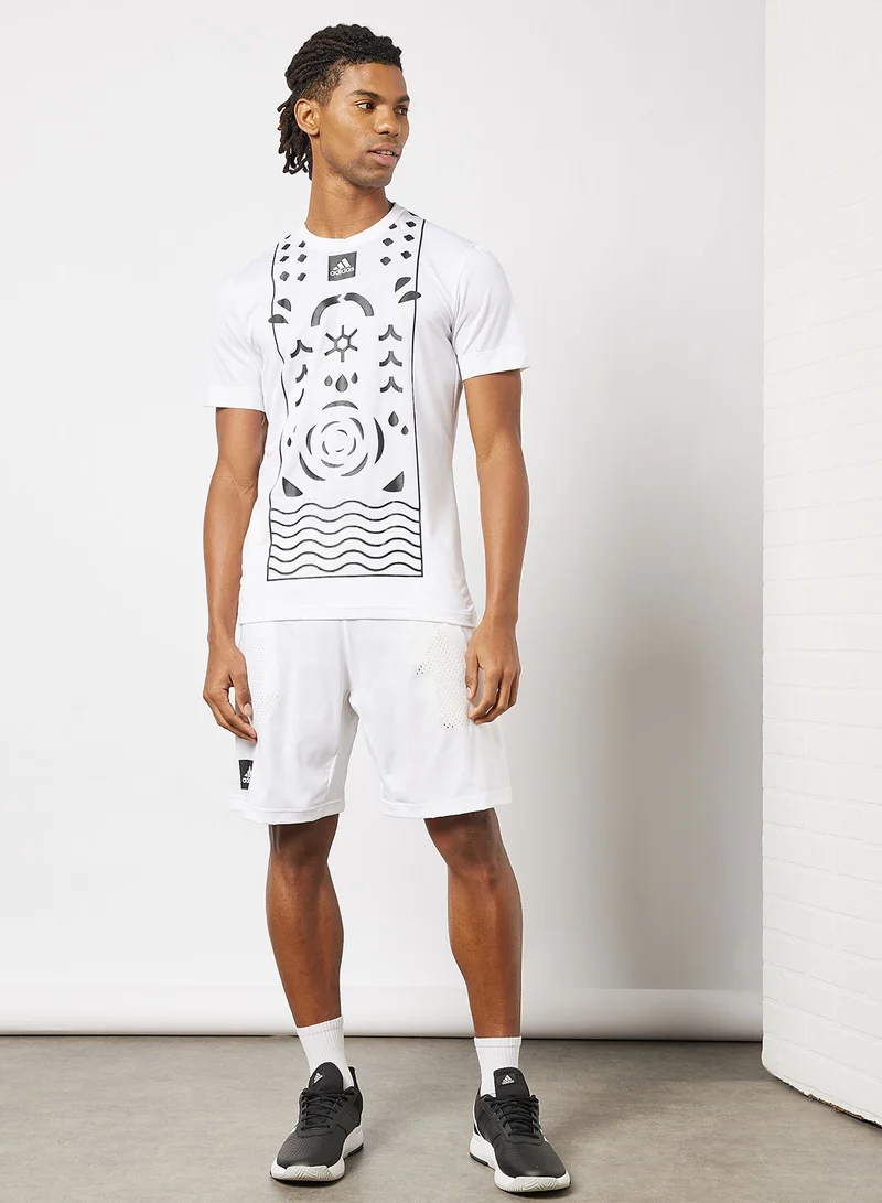 Adidas Paris Heat.RDY Tennis Freelift T-Shirt