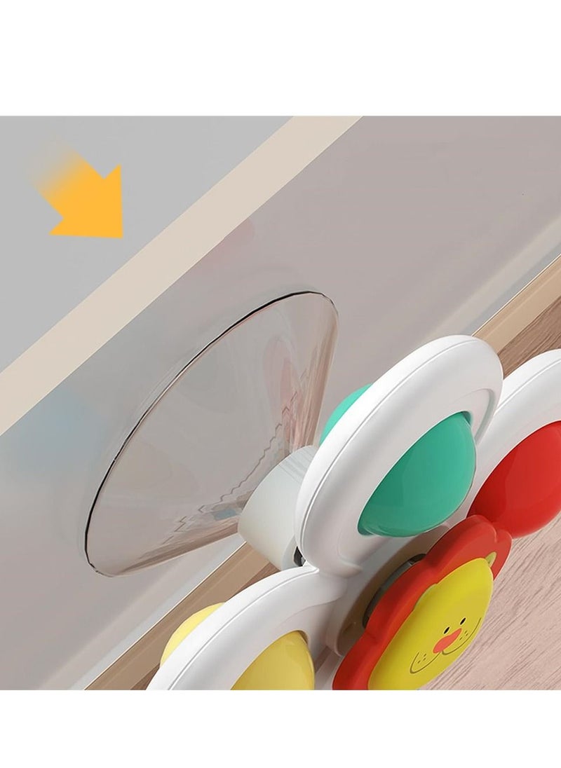 Generic - Suction Cup Spinner Toy 3 PCS Strong Bath Spinning Toy, Sensory Toys Birthday Baby Gifts for Toddlers - Image 1