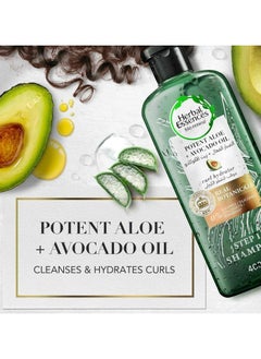 Herbal Essences Shampoo and Conditioner Potent Aloe Vera + Avocado oil, 400*2 ml  - Image 2