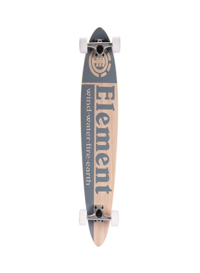 Element Skateboard Pintail Longboard Section Wood 8.5" Deck x 36" Long Board Complete Seal Assembled and Ready to Ride - Image 1
