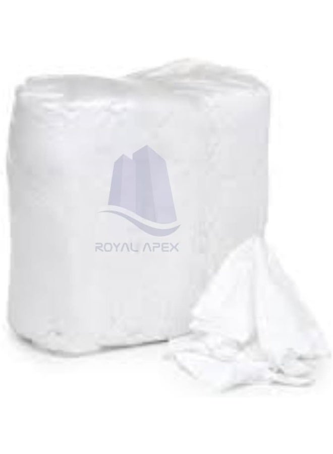 Royal Apex White Cotton Cleaning Rags For Kitchen Countertops Tabletops And Spills Etc...10Kg - Image 4