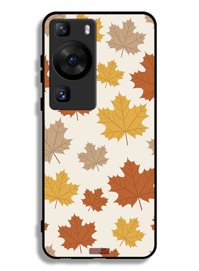 Tolwak غطاء واقي لهاتف هواوي P60 بأوراق الخريف - Image 1