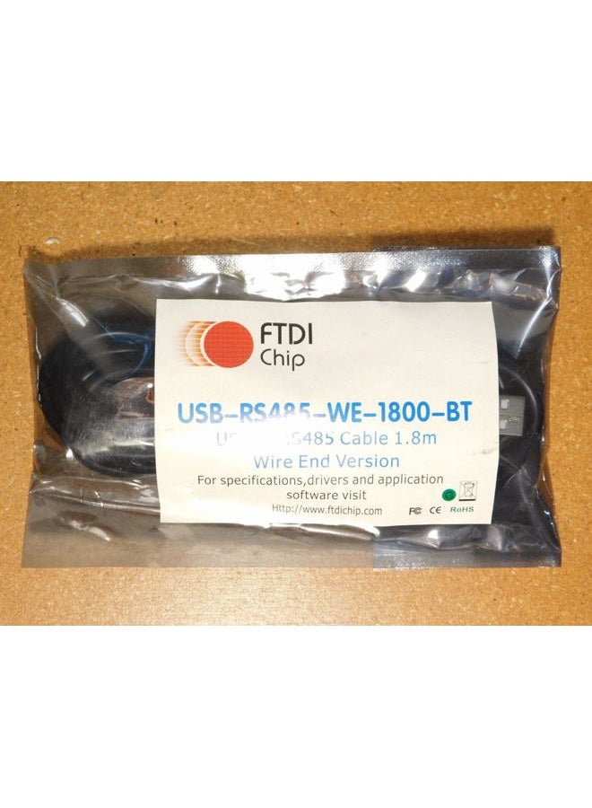 FTDI كابل USB-RS485-WE-1800-BT، USB إلى RS485 تسلسلي، 1.8م، طرف سلكي - Image 1
