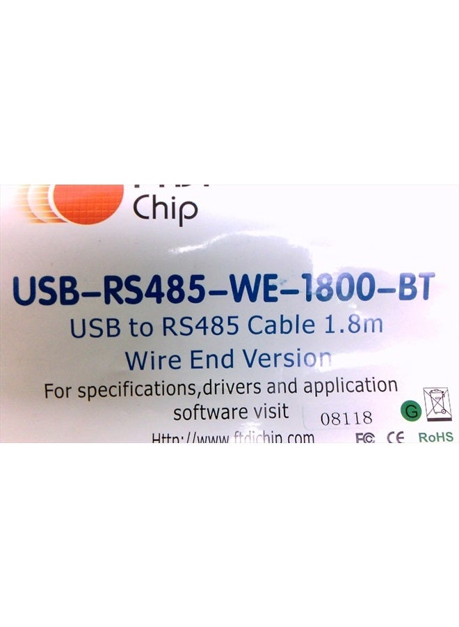 FTDI كابل USB-RS485-WE-1800-BT، USB إلى RS485 تسلسلي، 1.8م، طرف سلكي - Image 3