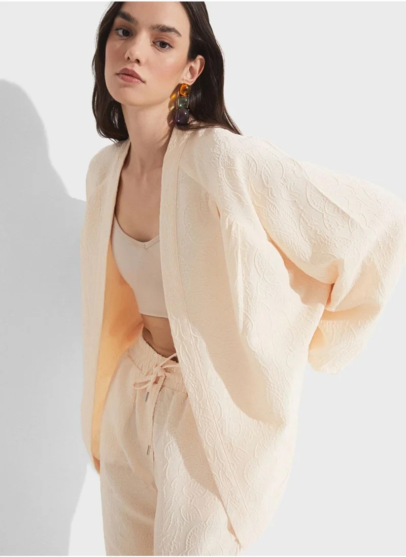 JUNE Puff Sleeves Kimono