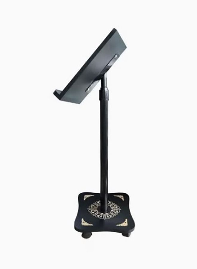 Sundus Adjustable Muslim Quran Book Holder Pen Stand For Convenient Read (Black) - Image 4