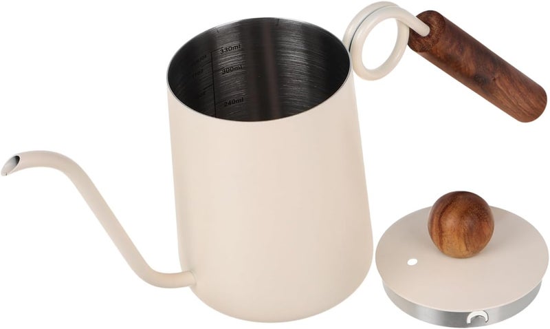 Priority based order prep PRETYZOOM Stainless Decanter with Gooseneck Spout Wood Handle Lid Precision Measurement Teapot for Home Brewing Espresso Pot for Coffee Enthusiasts Reinforced edge Ready varied options Flexible varied design All territory compatible build Heat resistant Nationwide delivery Efficiency boosted construction Pre-sale confirmed stock Strategic warehouse site Individual group scene compatible All season compatible build Wide use selected material Classified organized storage Ergonomic build Remote area delivery Tiered cost purchase alternatives Assorted color options High precision lightweight material Wet anti slip Working day delivery service Trendy economical quality Classic trendy design picks Easy assemble Foldable - Image 1