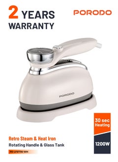 Steam & Heat Iron 160mL - White