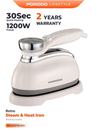 Steam & Heat Iron 160mL - White