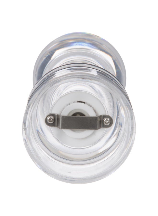 Five Simply Smart Elegant Design Polystyrene Salt Mill Clear 15 cm 136322B - Image 3