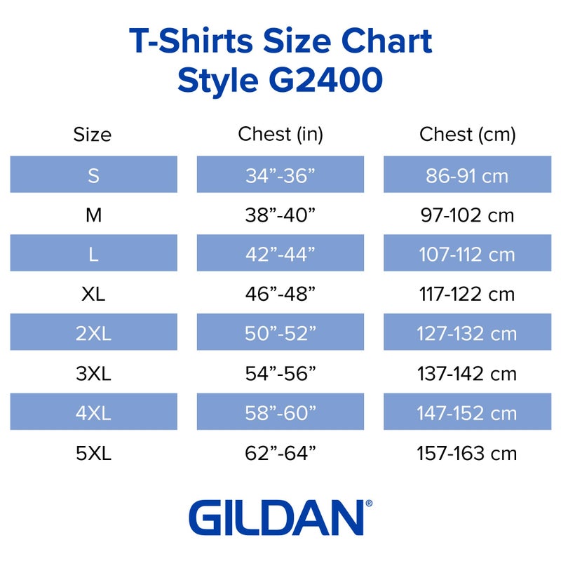 Gildan Men's Ultra Cotton Long Sleeve T-Shirt, Style G2400, Multipack, Dark Heather (2-Pack), Small - Image 5
