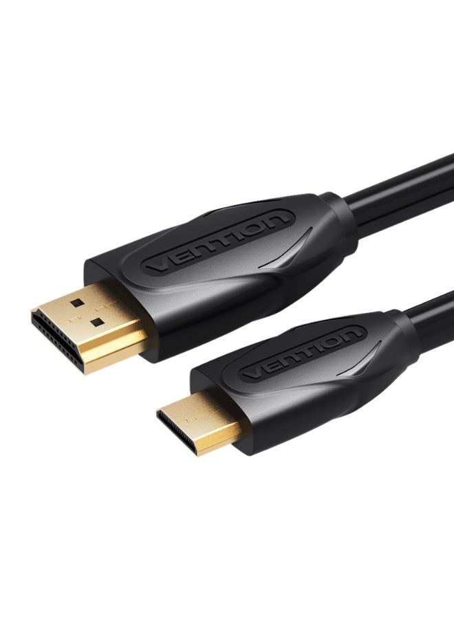 VENTION Mini HDMI Cable  Black Model # VAA-D02-B100 - Image 1