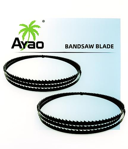 AYAO Band Saw Blades 56-1/8 Inch X 1/8-Inch X 12TPI, 2-Pack - Image 1