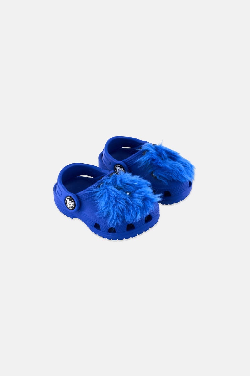 crocs Toddlers Girl Sling Back Clogs, Deep Blue  - Image 1