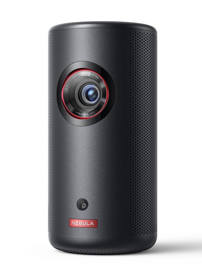 نيبولا Anker Nebula Capsule 3 Laser 1080p، ذكي، Wi-Fi، جهاز عرض صغير، أسود، جهاز عرض محمول، Dolby Digital، جهاز عرض ليزر، تركيز تلقائي، صورة 120 بوصة، بطارية مدمجة، 2.5 ساعة من وقت التشغيل - Image 2