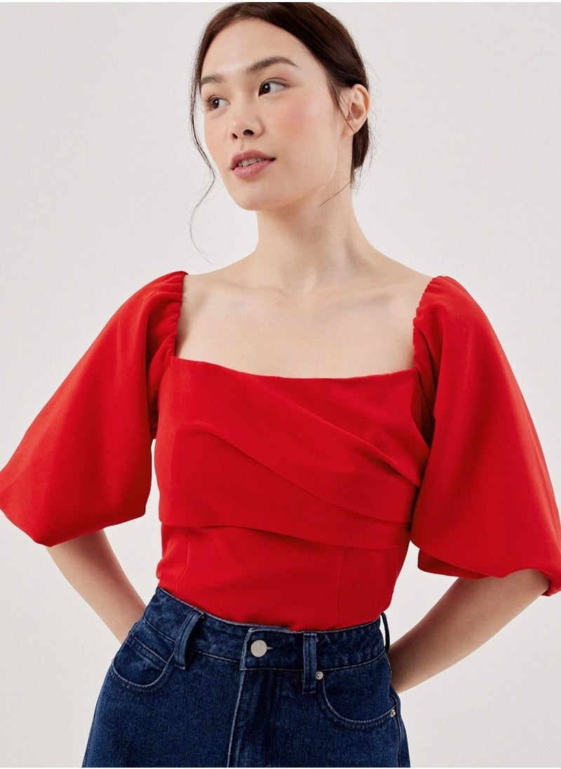 STYCHED - Dhaka Red Top - Image 1
