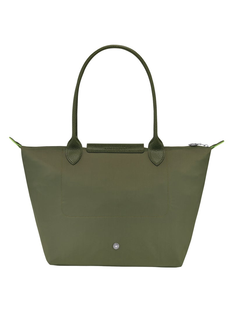 Longchamp LE PLIAGE GREEN L TOTE BAG Forest - Recycled Canvas Women's handbag shoulder bag  - Image 4
