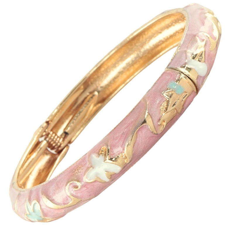 STYOLLO Stylish Alloy Enamel Metal Bracelet Set For Women & Girls | Beautiful Cuff Kada Charm Gift for Birthday | Designer Bracelet | Gift For Girls | Perfect Wedding & Festival Bracelet Accessories - Image 1