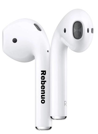 REBENUO True Wireless Bluetooth Earpods Headset with Wireless Charging (White, Version 5.0) - 80 Hours Standby, 400mAh Charging Box - pzsku/Z0ED666953FA45975419AZ/45/_/1723560943/2aa88635-927b-48fa-ab7c-3059c1e29c6a