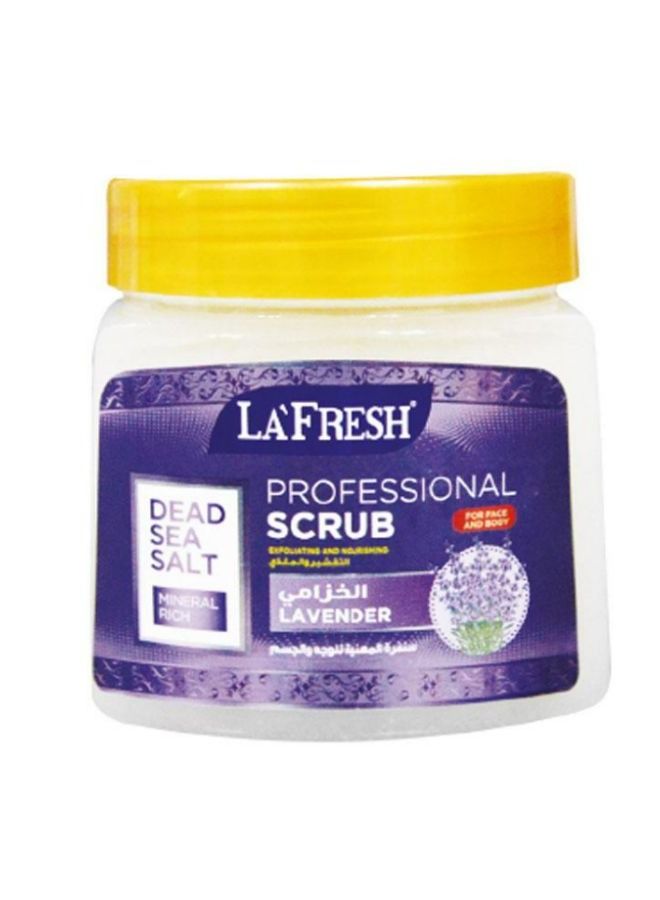 LA FRESH Lavender Body Scrub 500ml - Image 2