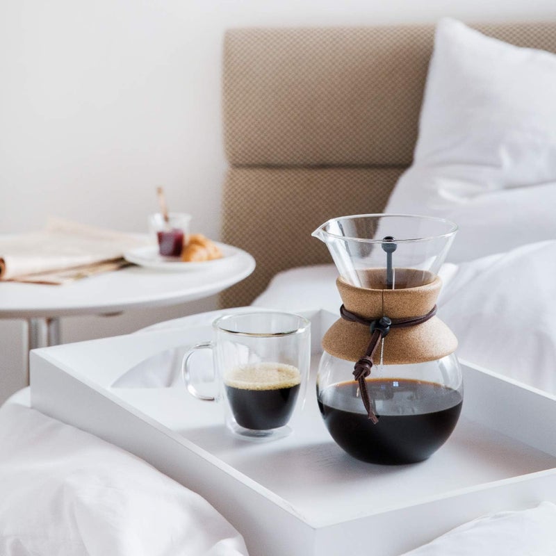 Bodum Bd-11592-109 Pour Over Coffee Maker with Cork, 17 Ounce, Glass - Image 4